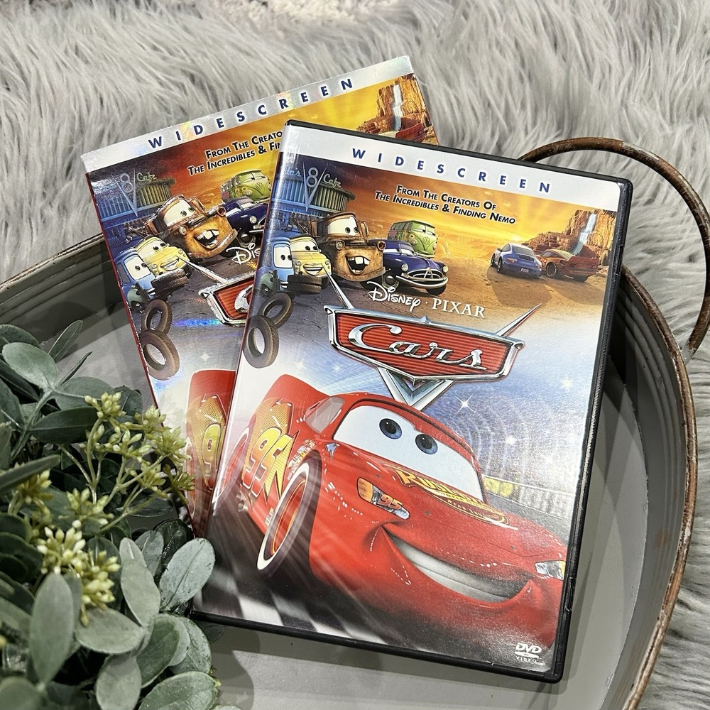 Disney and Pixar Cars (DVD, 2006) Complete - With Cardboard Sleeve